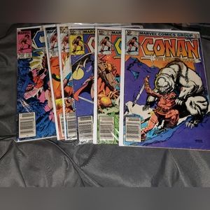 Lot of 1980's Conan The Barbarian comics
